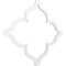 Ekena Millwork 66 56W x 66 56H x 1T Large May Decorative Fretwork Ceiling Panels in Architectural Grade PVC CELP67X6703MAY - alternate 7